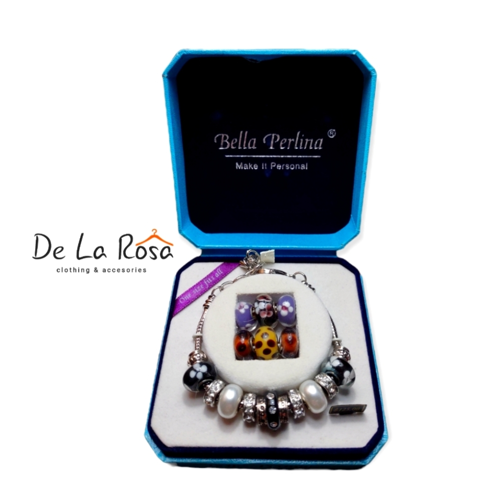NIB Bella Perlina Charm Bracelet